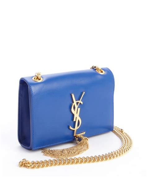 ysl blue bag|royal blue ysl bag.